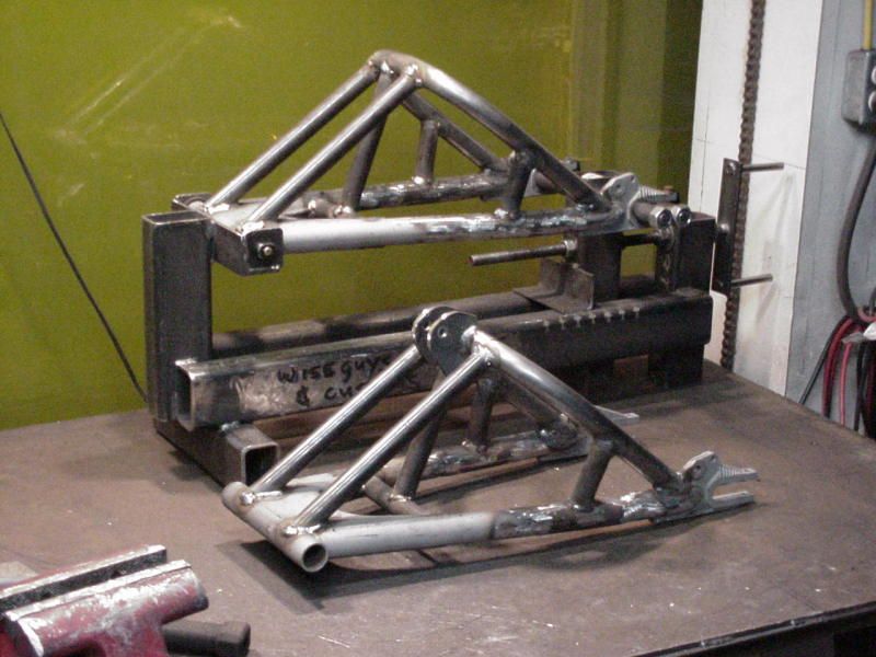 softail swingarm jig build The Chopper Compendium